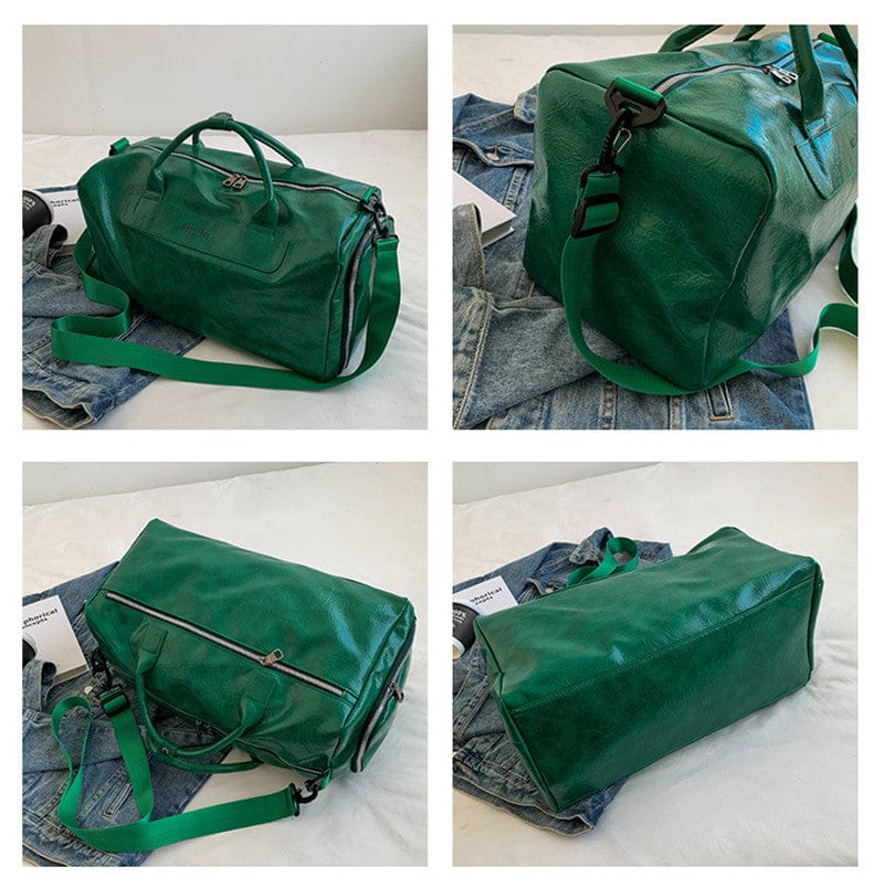 Sac de Voyage Cuir PU Femme Aya - Chic & Pratique
