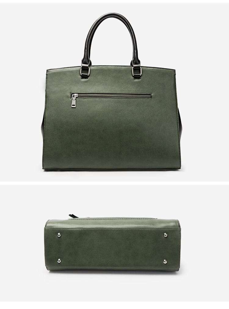 Sac Ordinateur Cuir Femme Mathilde Patchwork