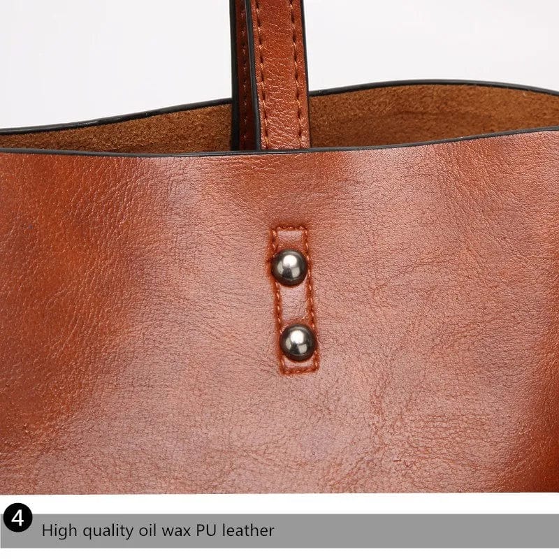Sac Cabas Cuir Angelina - Chic & Pratique