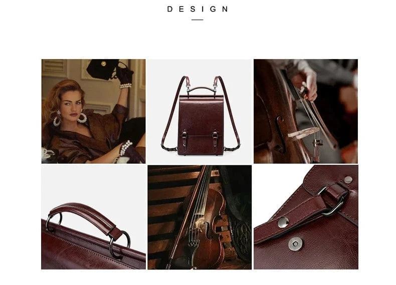 Sac à Dos Cuir Femme Lizeth Chic & Pratique