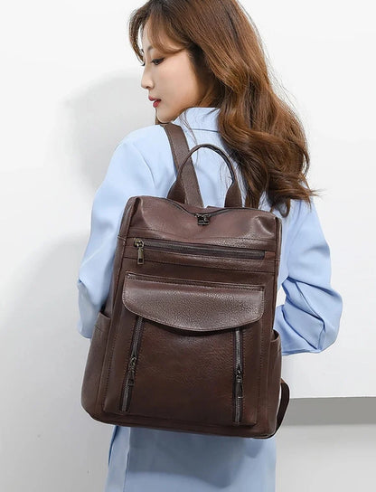 Sac à Dos Femme Sarah Cuir Vegan Chic