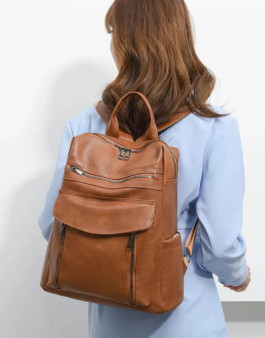 Sac à Dos Femme Sarah Cuir Vegan Chic