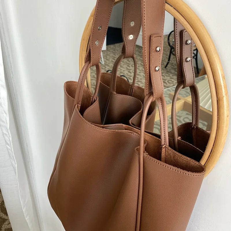 Grand Sac Cabas Cuir Vegan Chic & Spacieux