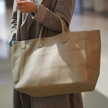 Sac Cabas Cuir Grand Format Élégant