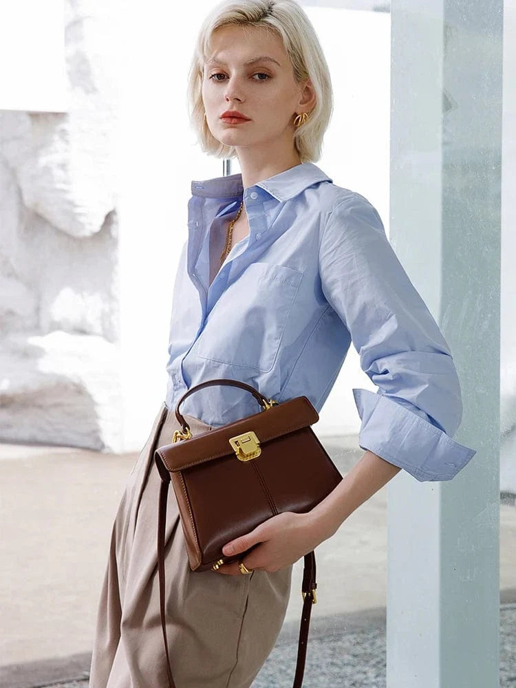 Sac Besace Cuir Femme Chic et Pratique