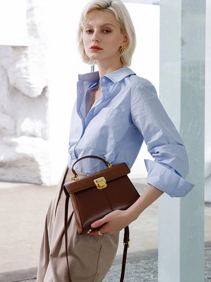 Sac Besace Cuir Femme Chic et Pratique