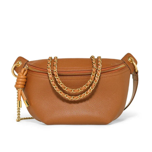 Sac banane cuir - Amandine