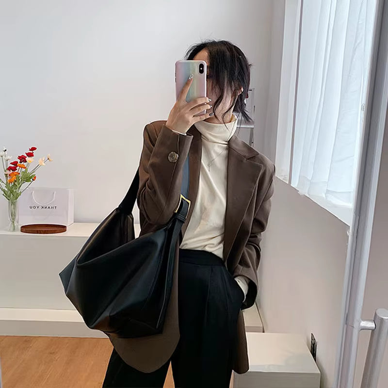 Sac Cabas Cuir Vegan Fermeture Éclair