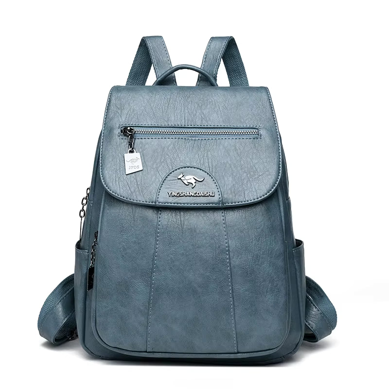 Sac à Dos Cuir Femme Silvy : Chic & Organisé