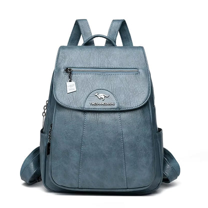 Sac à Dos Cuir Femme Silvy : Chic & Organisé