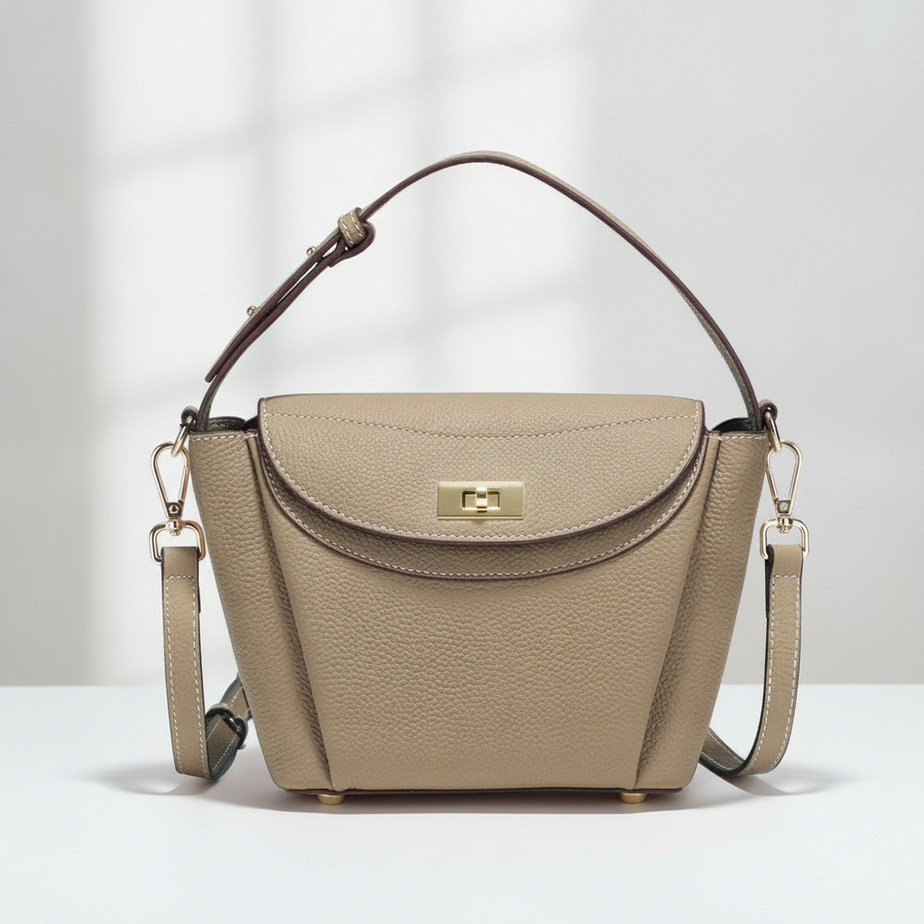 Besace Anne Cuir Véritable Femme