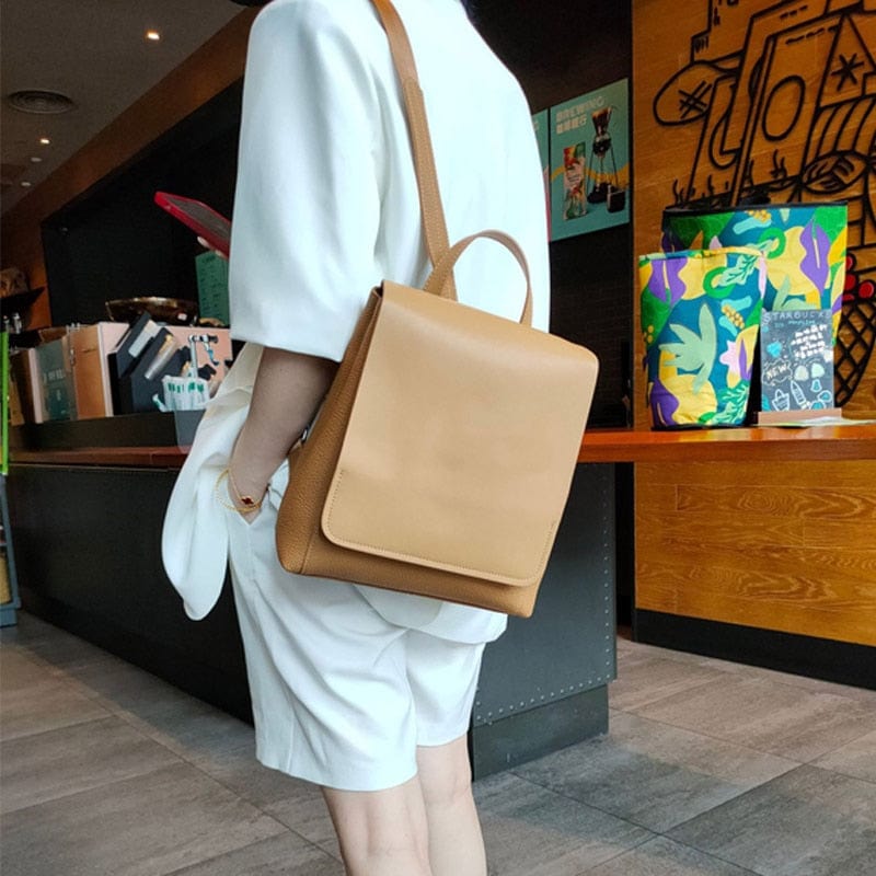 Sac à Dos Cuir Femme Iris Luxe