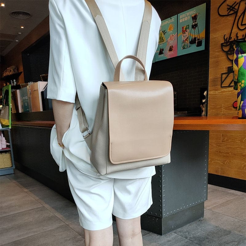 Sac à Dos Cuir Femme Iris Luxe