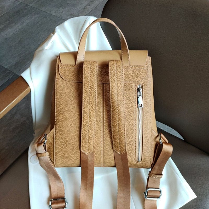 Sac à Dos Cuir Femme Iris Luxe