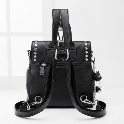 Sac à Dos Cuir Femme Convertible Chic
