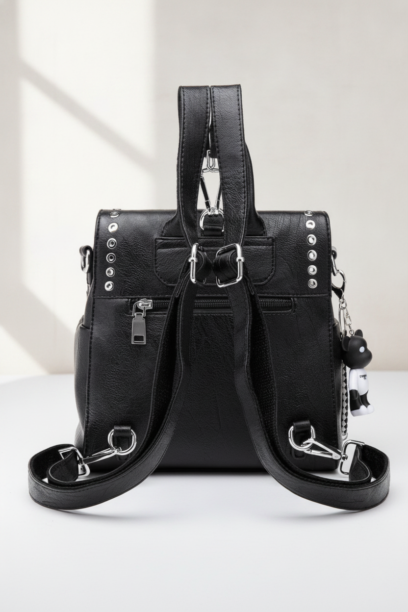 Sac à Dos Cuir Femme Convertible Chic