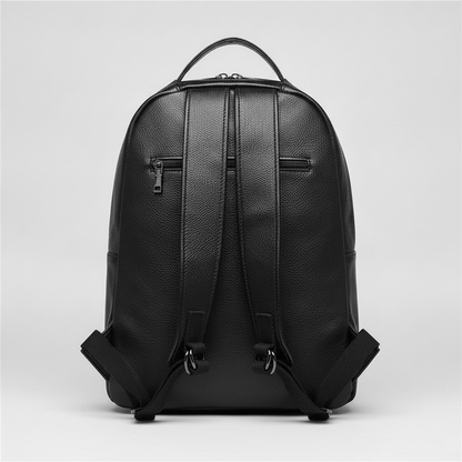 Sac à Dos Cuir Femme Crocodile Noir