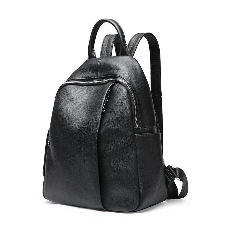 Sac à Dos Cuir Femme Ambre - Chic & Artisanal