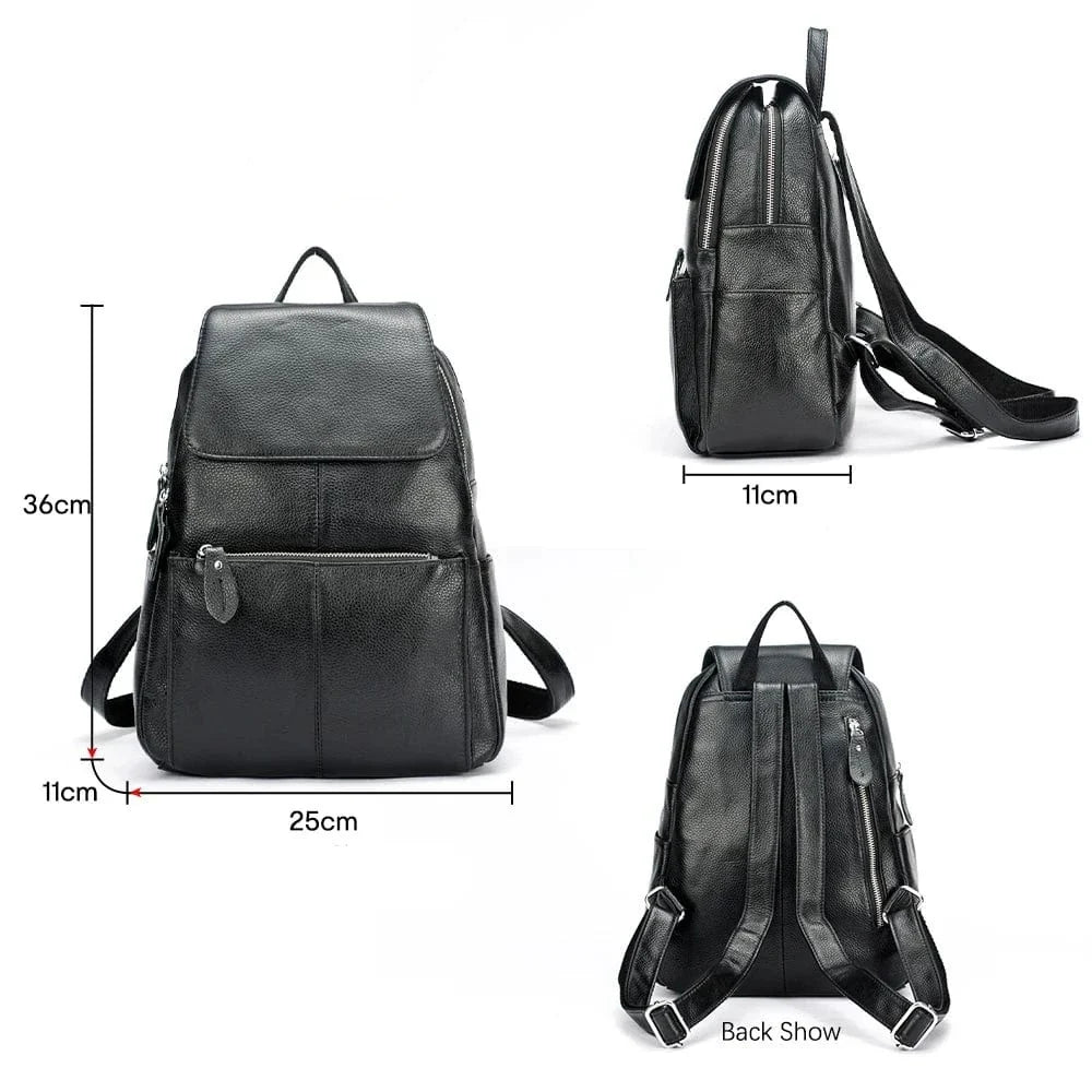 Sac à Dos Cuir Femme Lina Chic