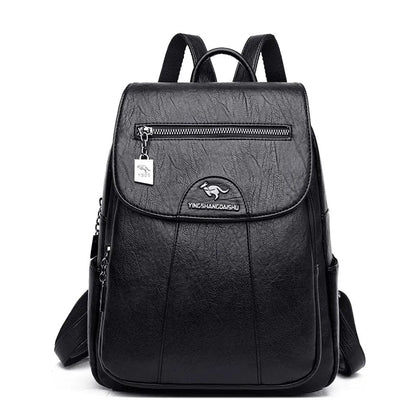Sac à Dos Cuir Femme Silvy : Chic & Organisé