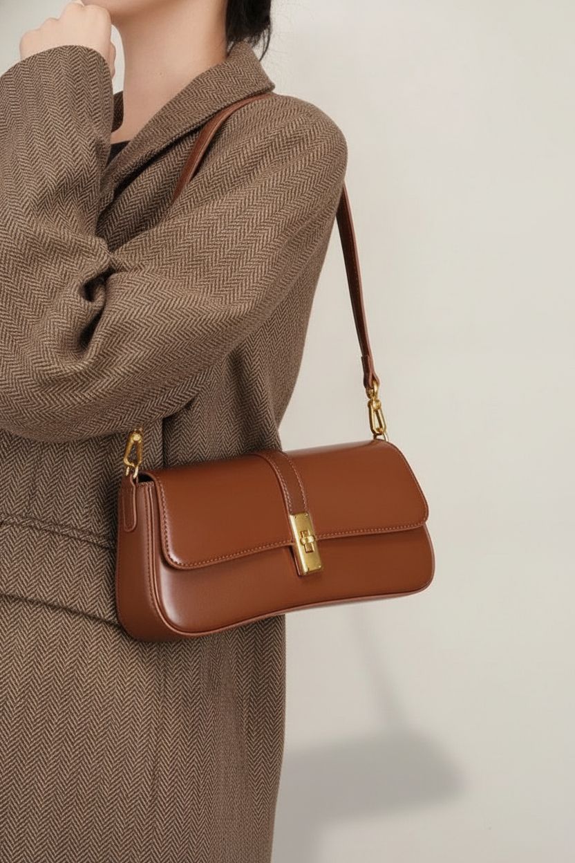 Sac à Main Bandoulière Cuir Femme Luxe