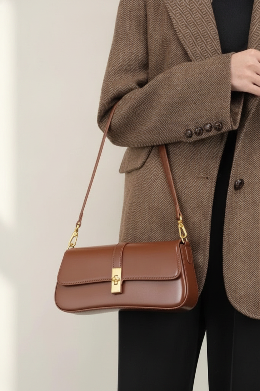 Sac à Main Bandoulière Cuir Femme Luxe