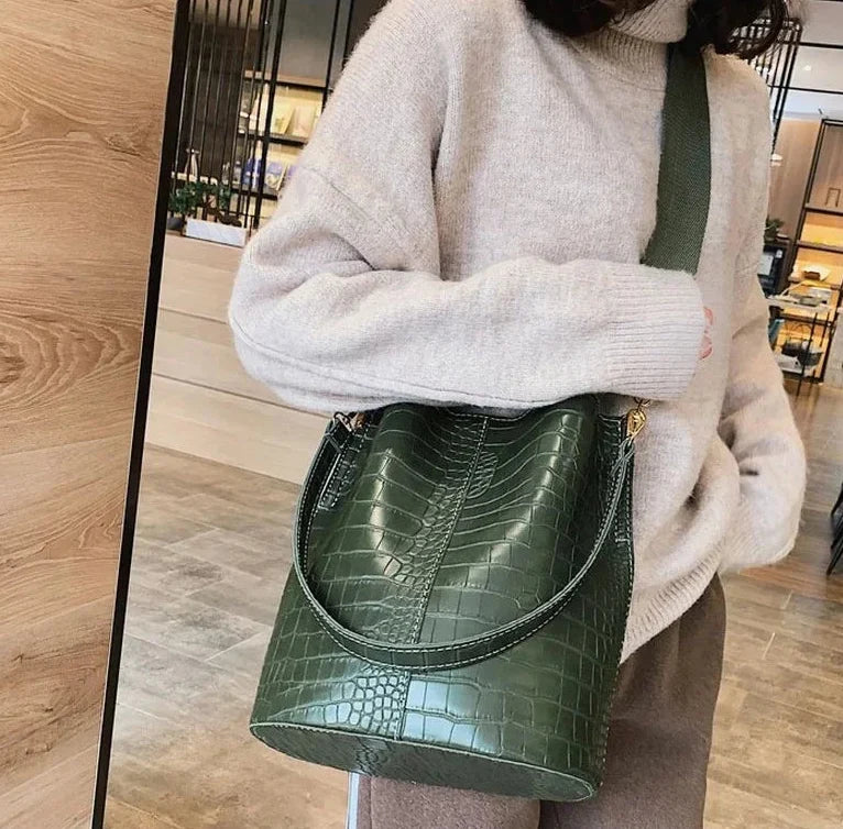 Sac Bandoulière Cuir Végan Femme Charlette