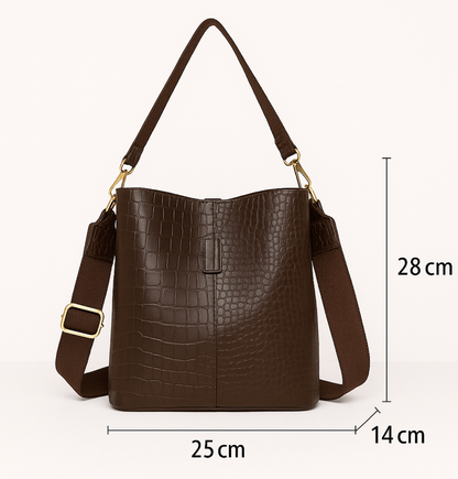 Sac Bandoulière Cuir Végan Femme Charlette
