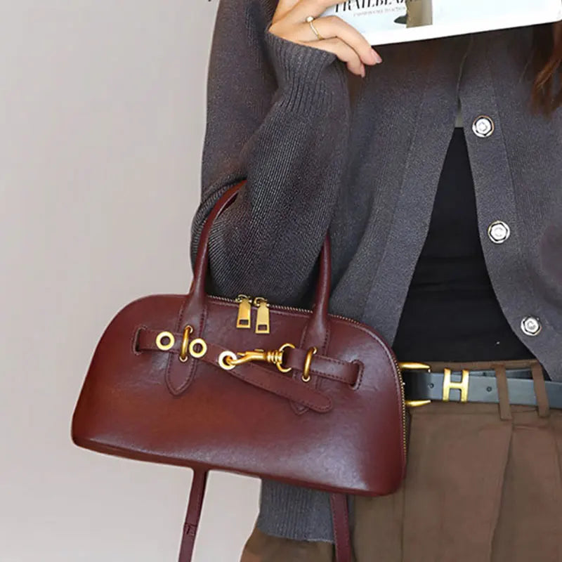 Sac bandoulière cuir - Joséphine