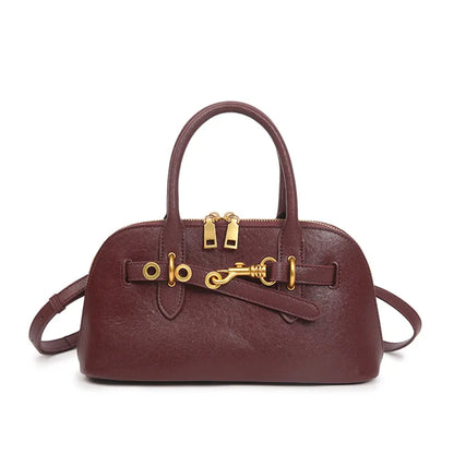 Sac Bandoulière Cuir Véritable Lyra Femme