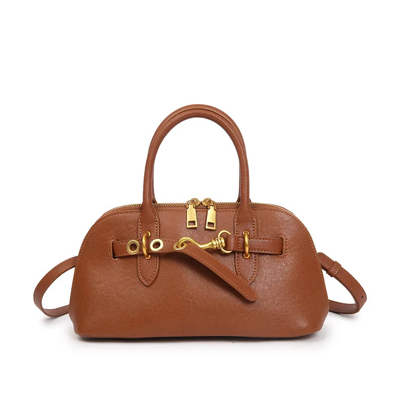 Sac Bandoulière Cuir Véritable Lyra Femme