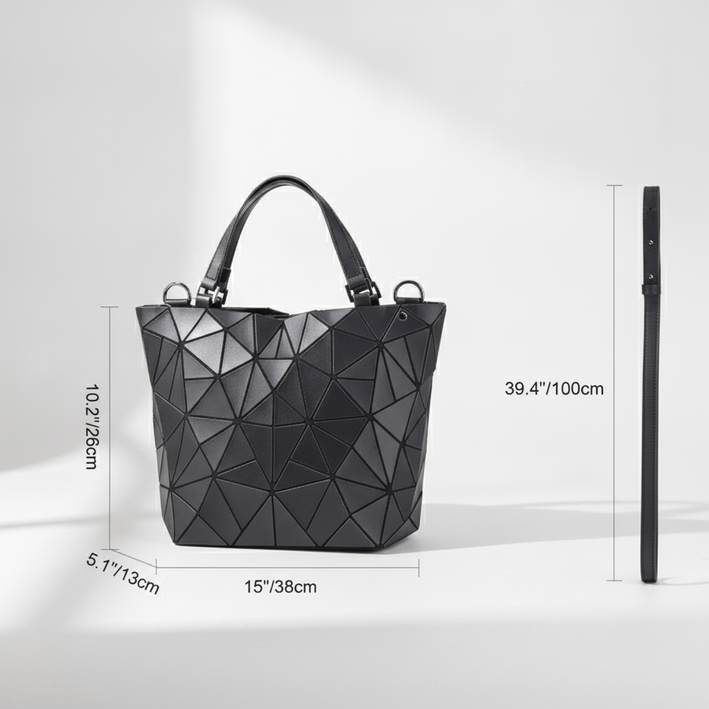 Sac à Main Noir Cuir PU Femme La Casa du Cuir