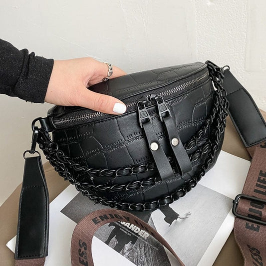 Sac banane cuir - Thaïs