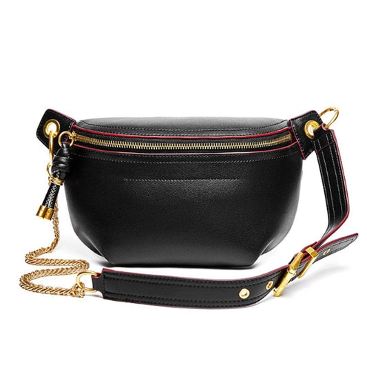 Sac banane cuir - Camille