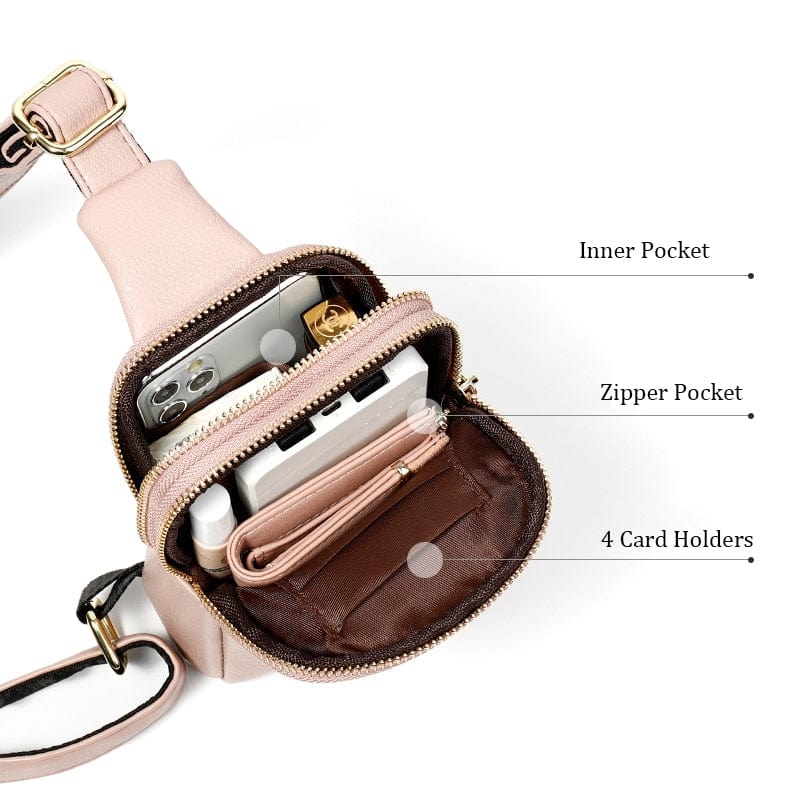 Sac Banane Cuir PU Juliana - Style Urbain Chic