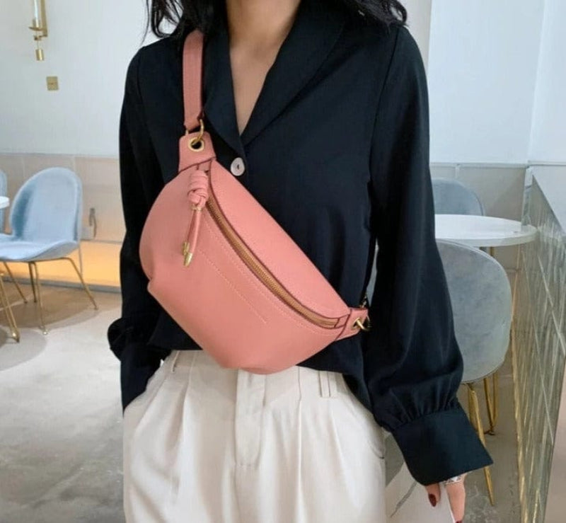 Sac Banane Cuir PU Lana - Chic & Pratique