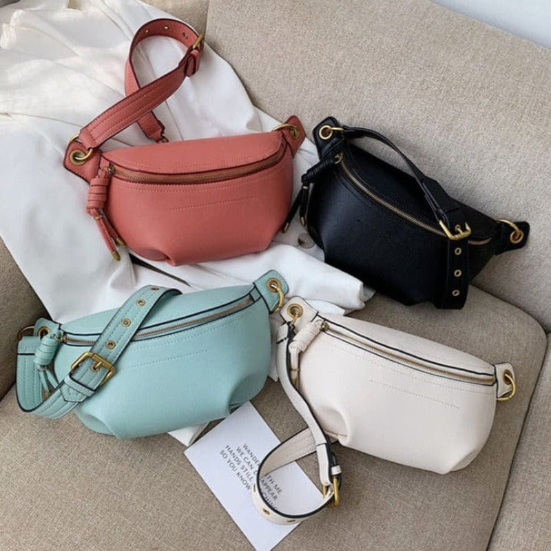 Sac Banane Cuir PU Lana - Chic & Pratique