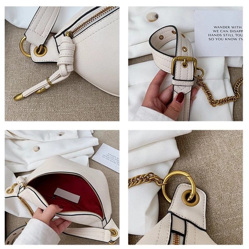 Sac Banane Cuir PU Lana - Chic & Pratique