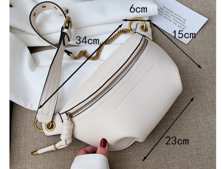 Sac Banane Cuir PU Lana - Chic & Pratique