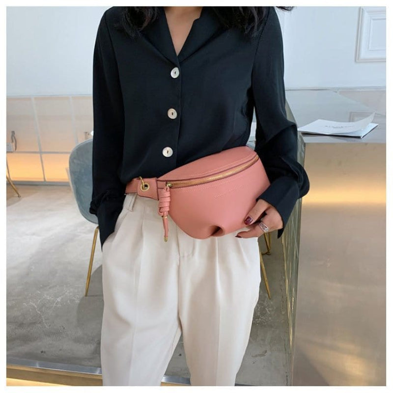 Sac Banane Cuir PU Lana - Chic & Pratique