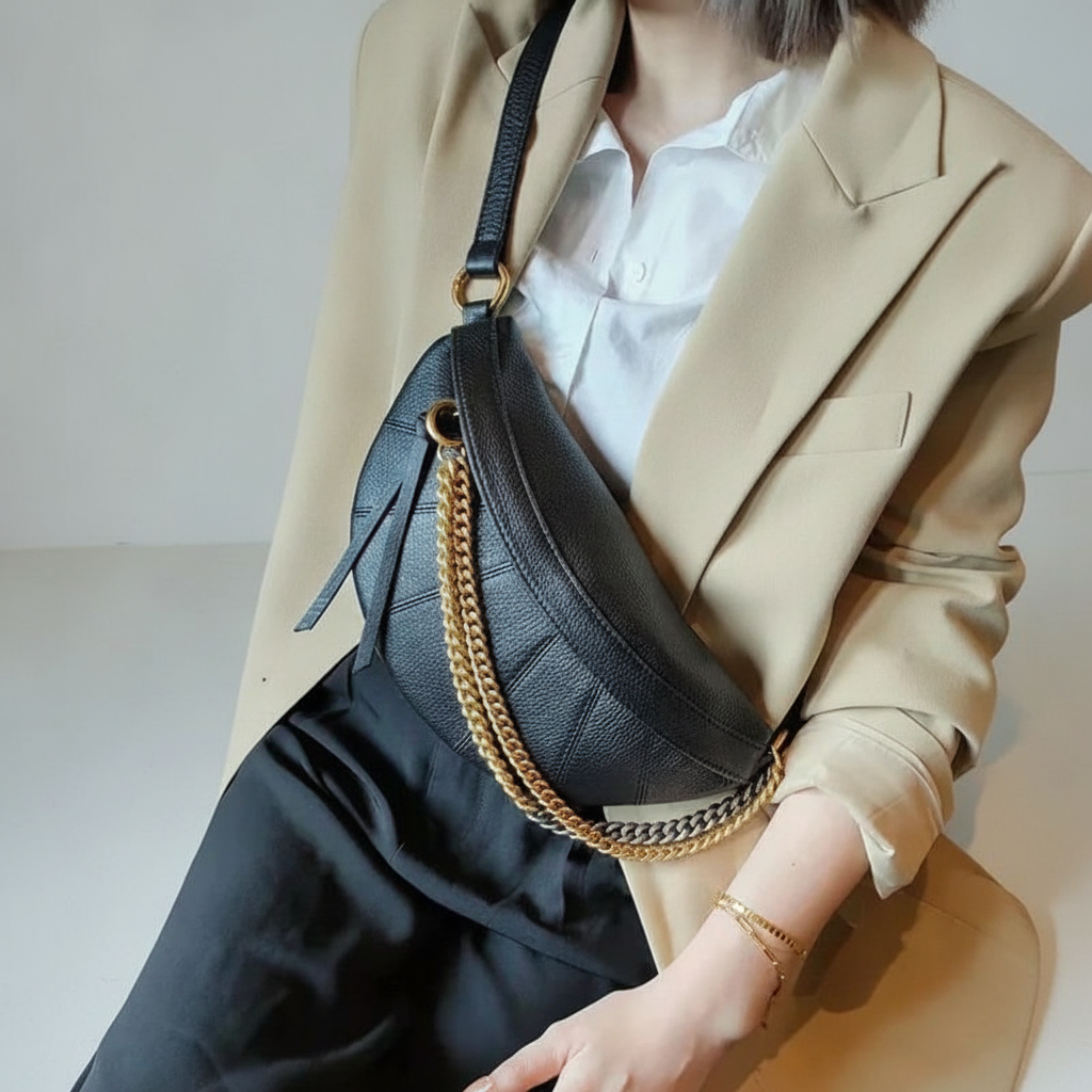 Sac Banane Cuir Femme Hera : Chic & Pratique