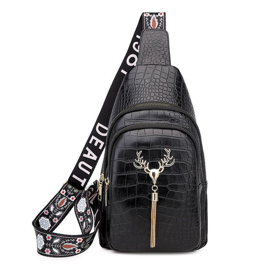 Sac banane cuir - Émilie