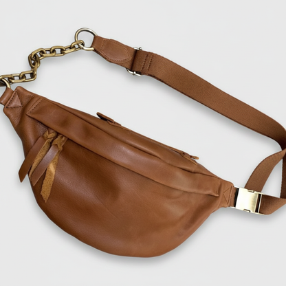 Sac Banane Cuir Marron Femme - Élégance & Praticité