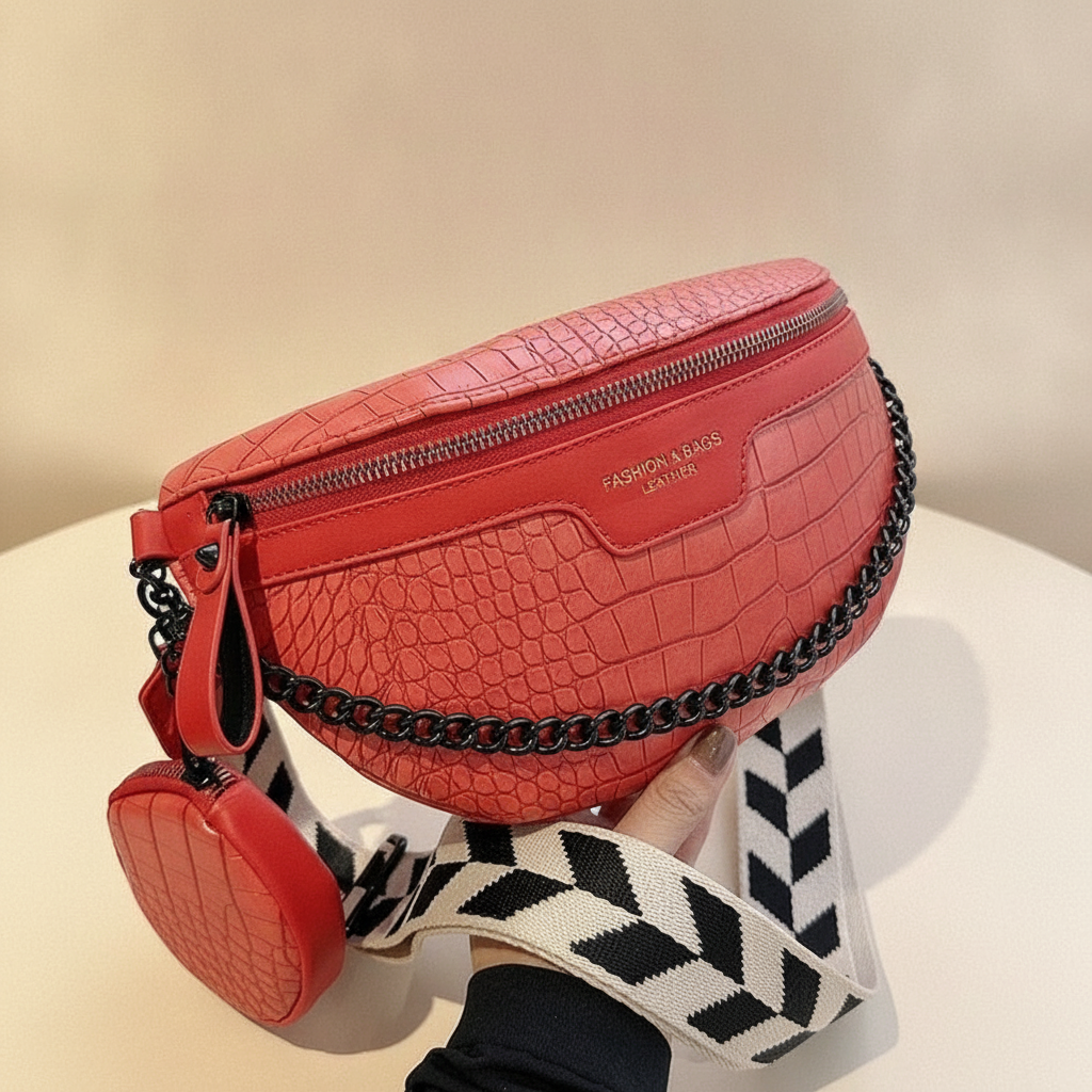 Sac Banane Cuir PU Amaranta : Chic & Pratique