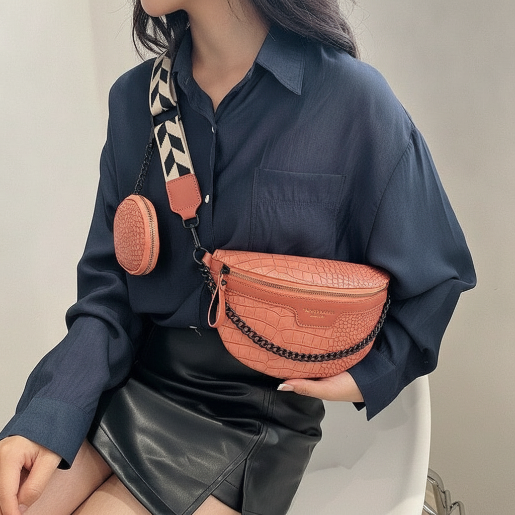 Sac Banane Cuir PU Amaranta : Chic & Pratique