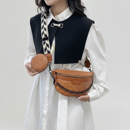 Sac Banane Cuir PU Amaranta : Chic & Pratique
