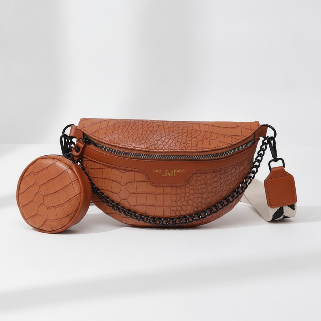 Sac Banane Cuir PU Amaranta : Chic & Pratique