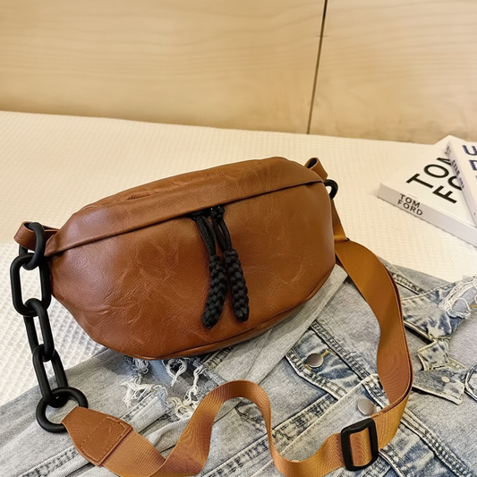 Sac banane cuir - Gabrielle