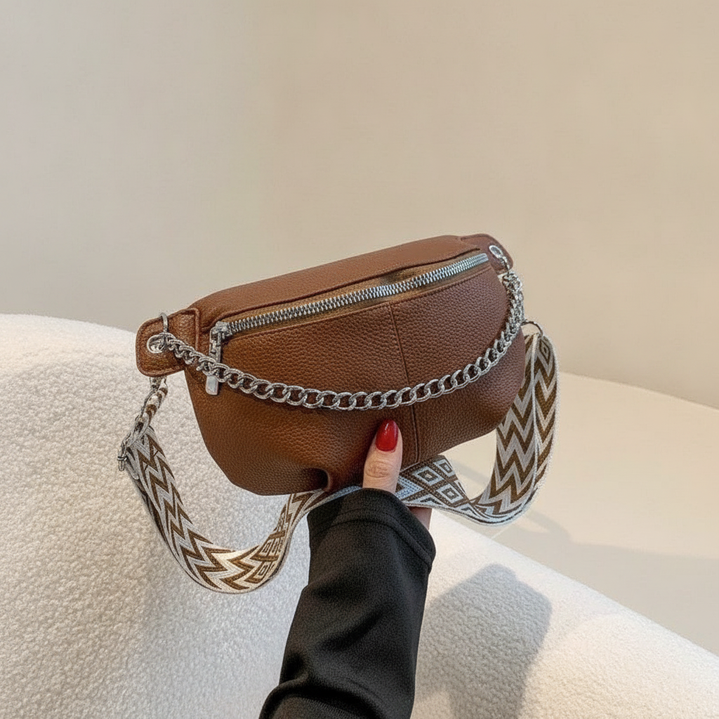Sac Banane Cuir Souple Femme Chic