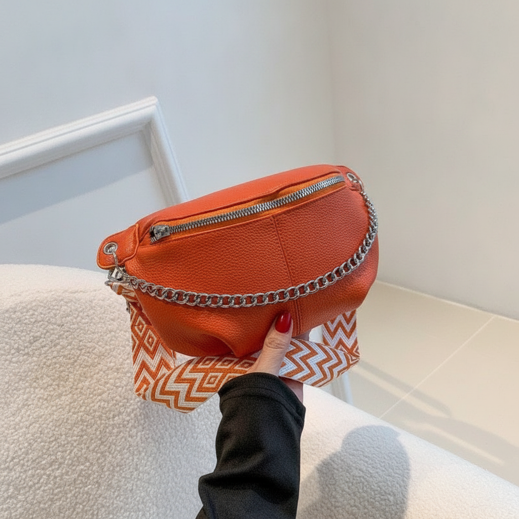 Sac Banane Cuir Souple Femme Chic